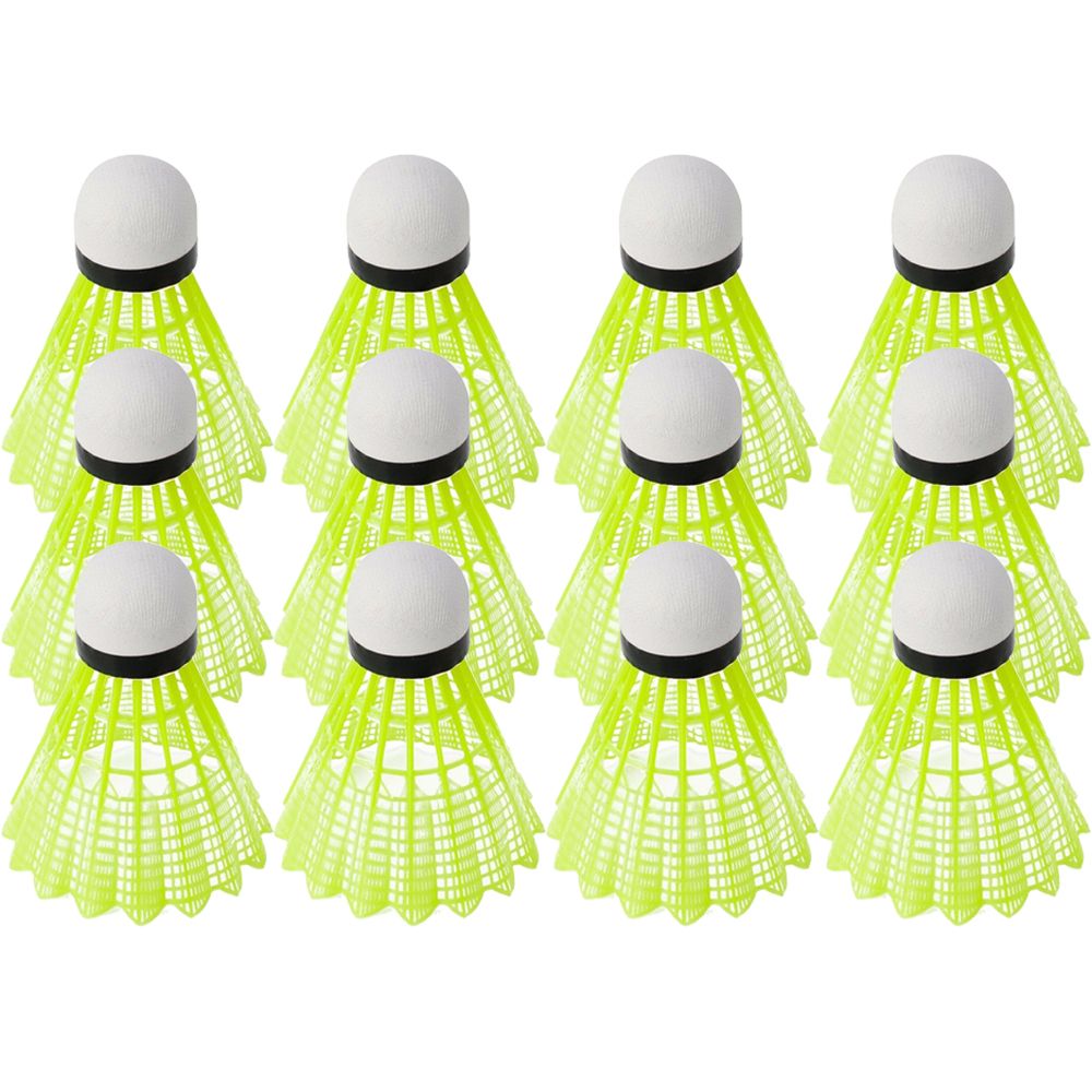 Badminton Nylon Shuttlecock - Bolas de Badminton verdes portáteis, Travel