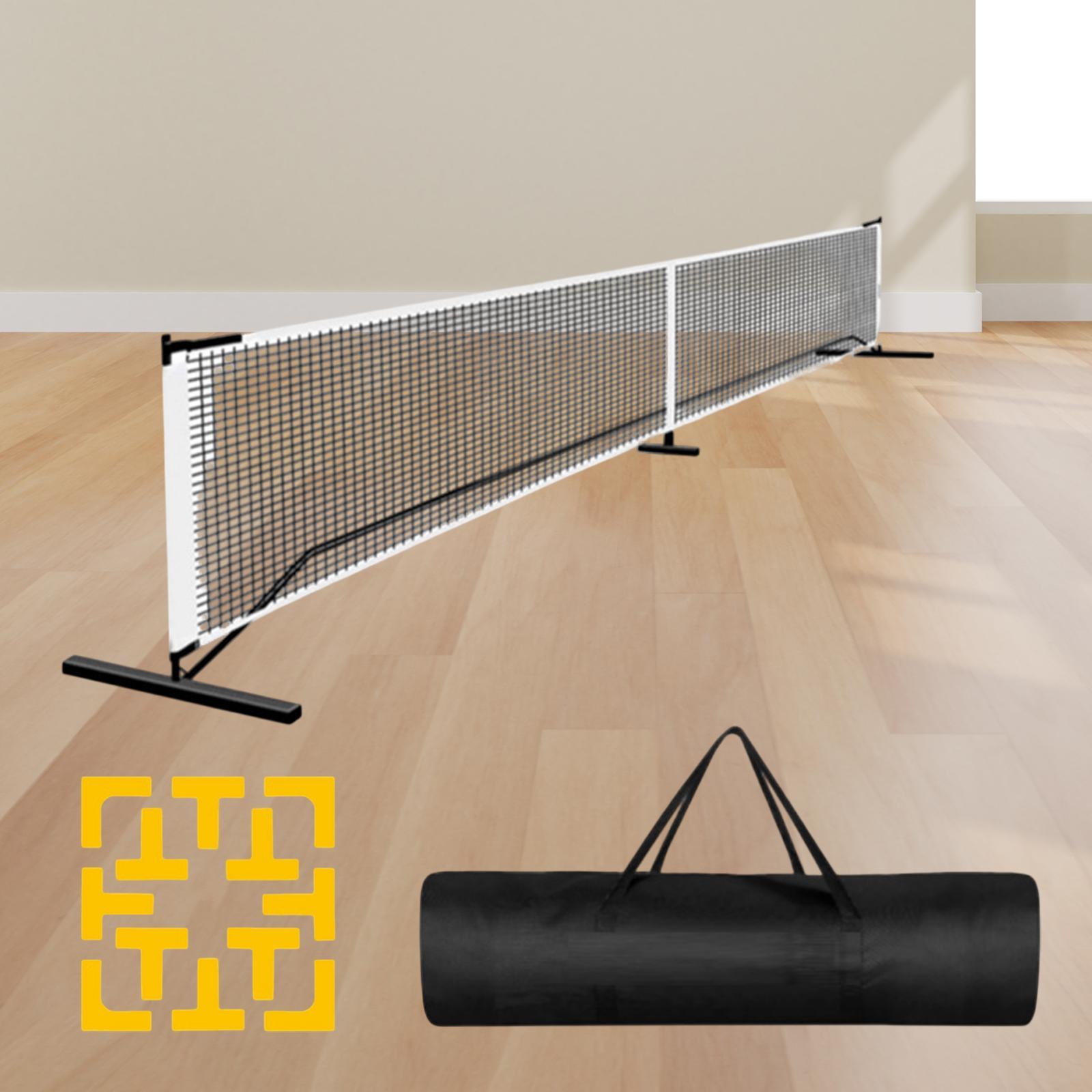 Badminton Hall - Rede portátil de pickleball, 6.7m, 22