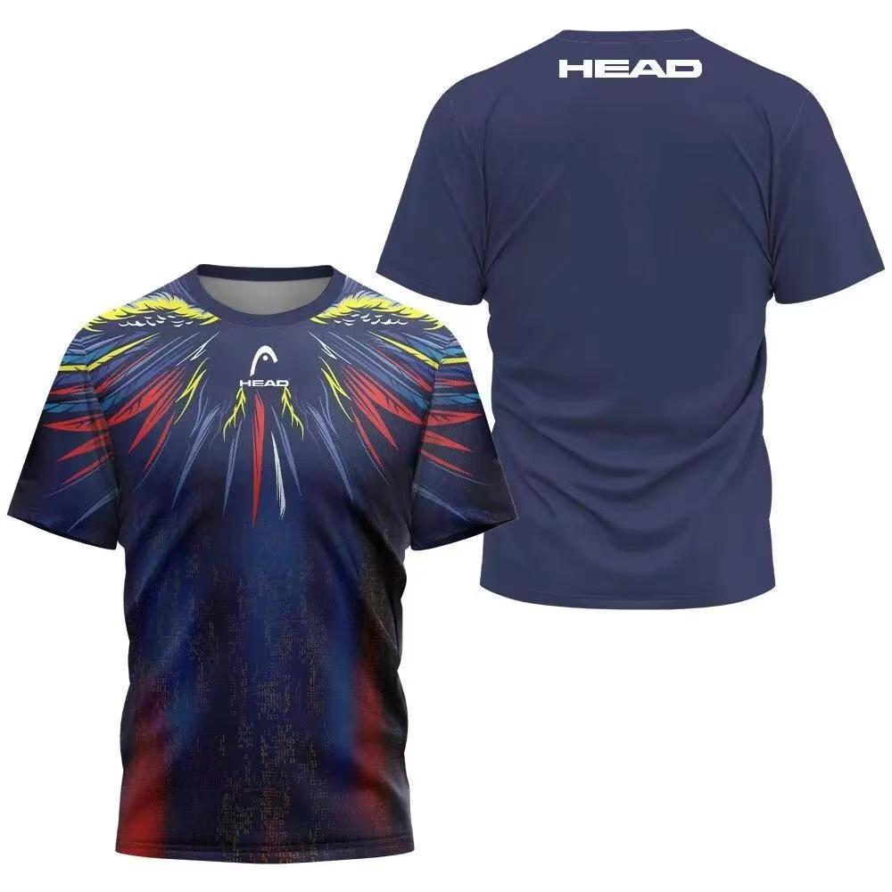 Badminton Asia - Camiseta Masculina Respirável de Verão para
