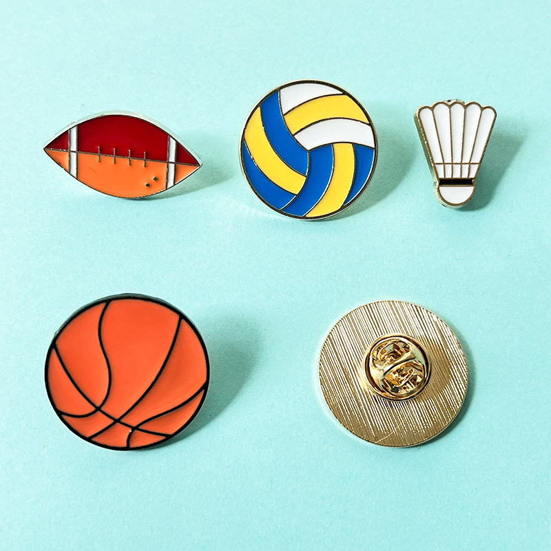 Conjunto de broches de bola es - Badminton Icon avaliação e preço