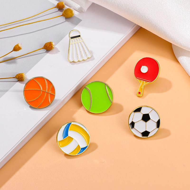 Broche de futebol para homens  - Badminton Icon avaliação e preço