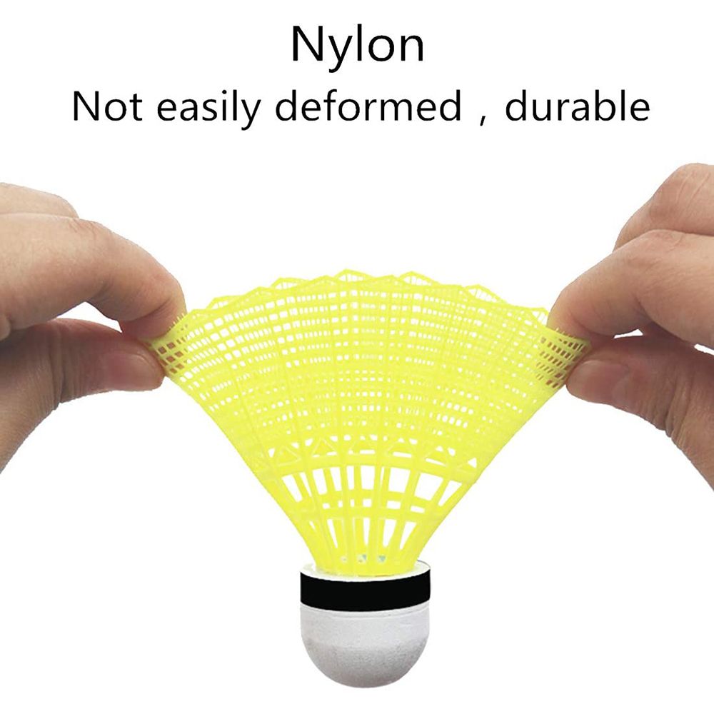Novas Petecas de Badminton de  - Badminton Nylon Shuttlecock avaliação e preço