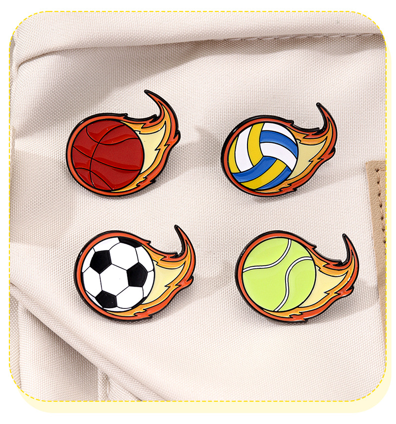 Bola de chama dos desenhos ani - Badminton Icon avaliação e preço