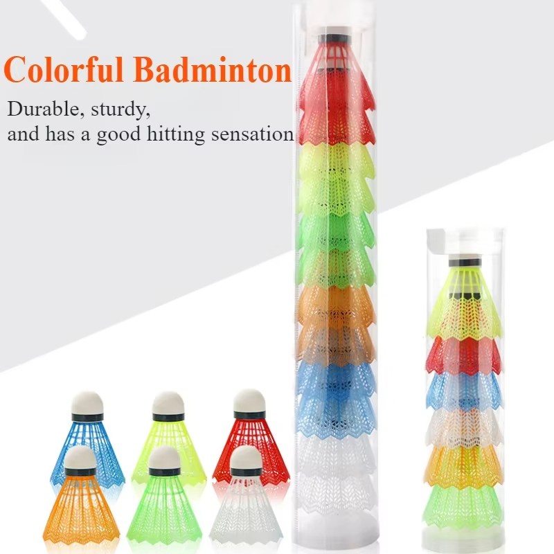 12 Peças de Bolas de Badminton - Badminton Nylon Shuttlecock avaliação e preço