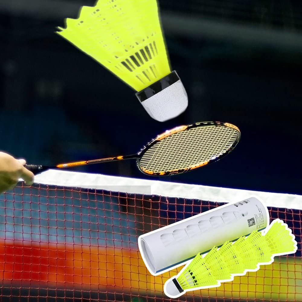 Novas Bolas de Badminton de Pl - Badminton Nylon Shuttlecock avaliação e preço