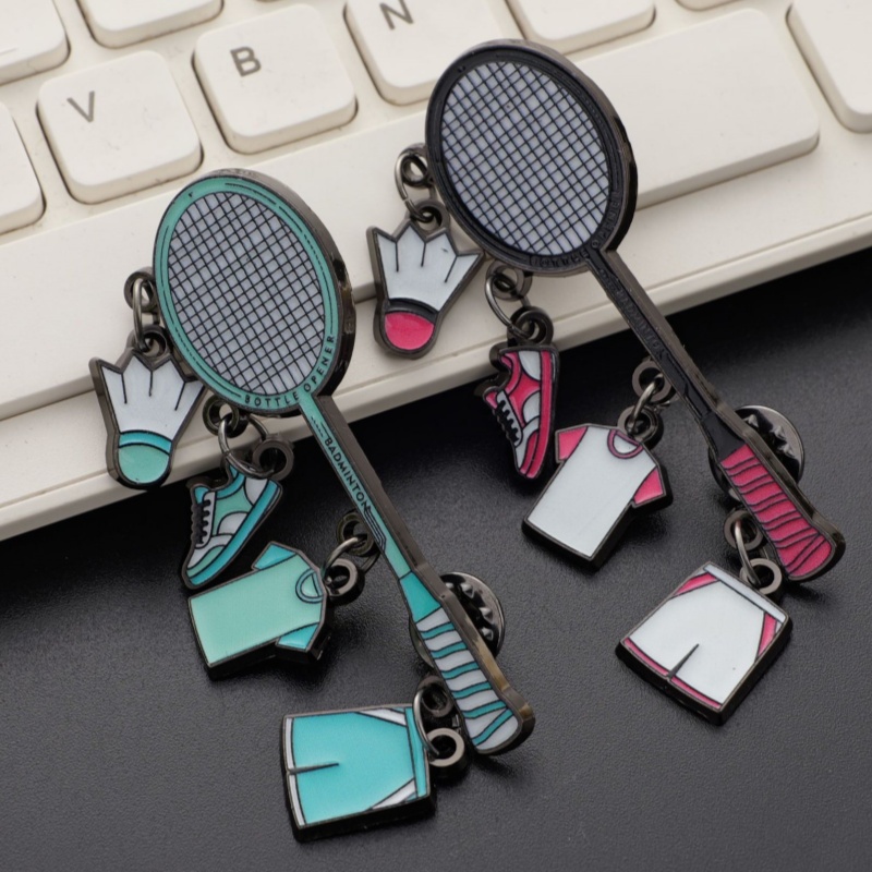Broche de Badminton Fashion, N - Badminton Icon avaliação e preço